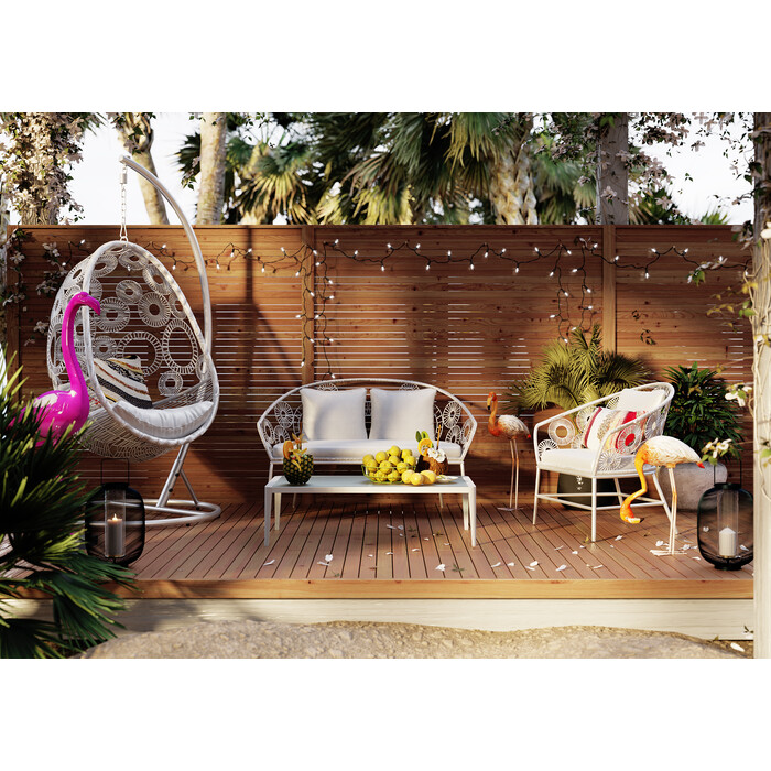 [85591] Hanging Chair Ibiza White - 2