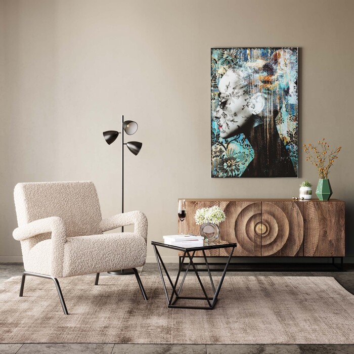 [85603] Table d'appoint Cristallo 50x50cm - 2