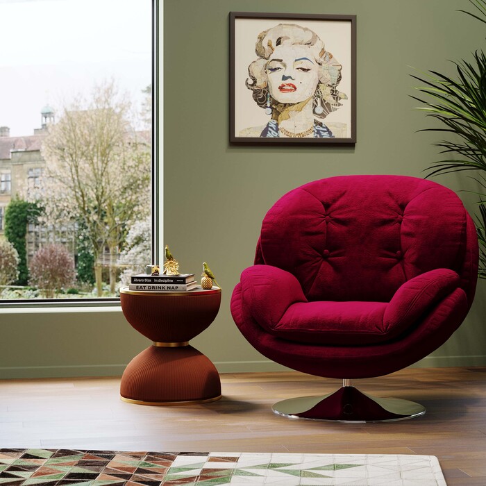 [85664] Sillón giratorio Cosy Berry - 2