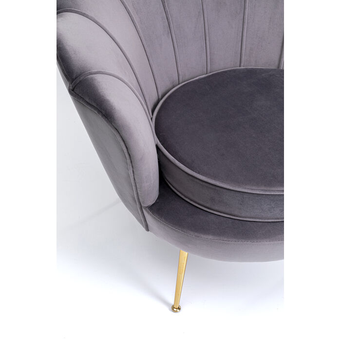 [85671] Fauteuil Water Lily doré-gris - 3