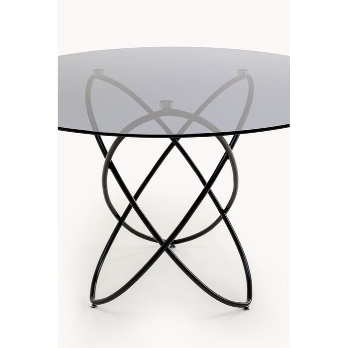 [85673] Table Molekular Black Ø120cm - 4