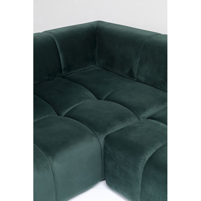 [85719] Canapé d'angle Belami vert foncé gauche 265cm - 4