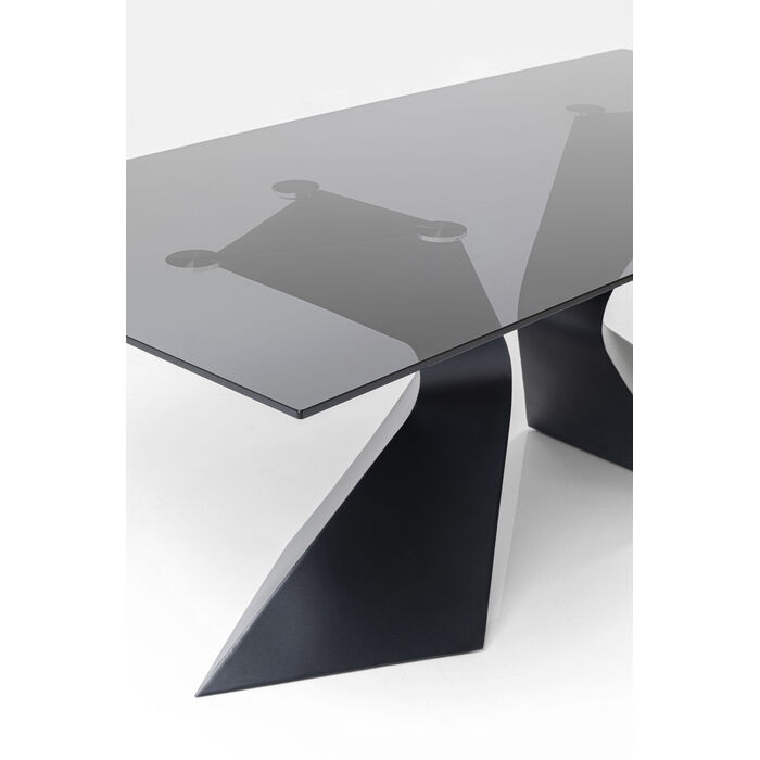 [85731] Table Gloria noir 200x100cm - 3
