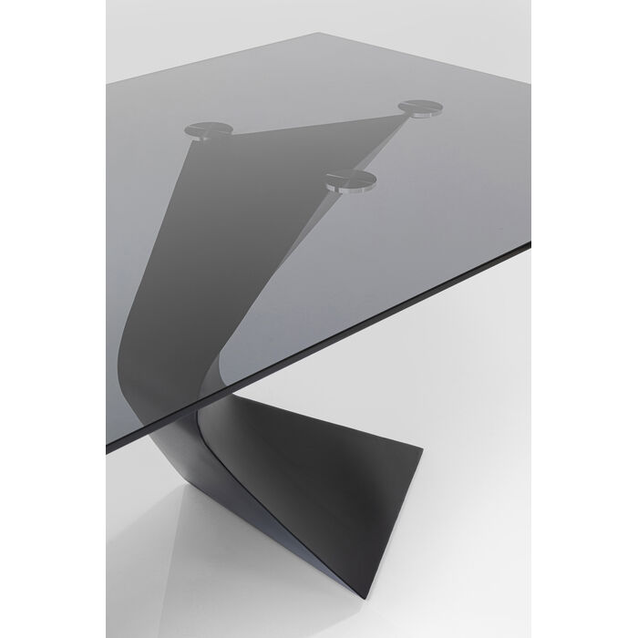 [85731] Table Gloria noir 200x100cm - 4