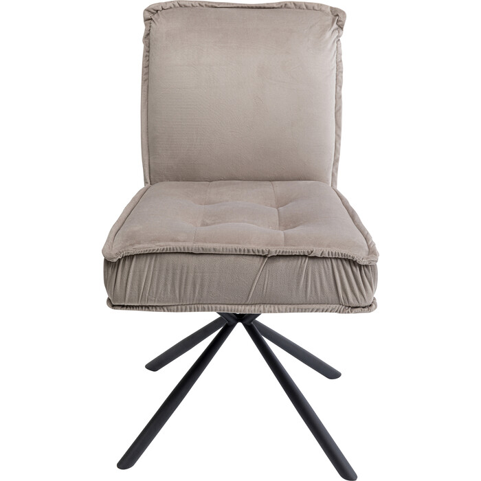 Chaise pivotante Chelsea gris