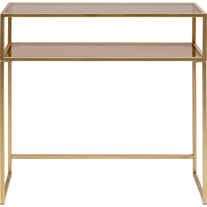 Console Loft doré 85x80cm