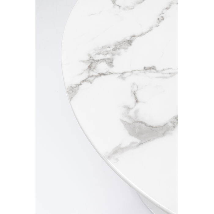 [86017] Table Veneto Marble White Ø110cm - 4