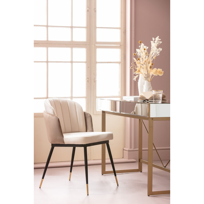 [86064] Silla Hojas beige - 1