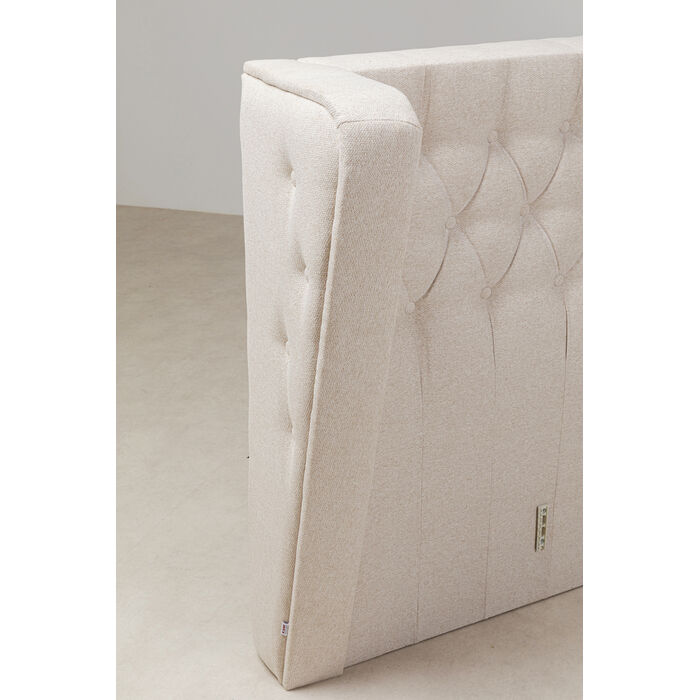 [86083] Headboard Benito Moon Cream 180cm - 3