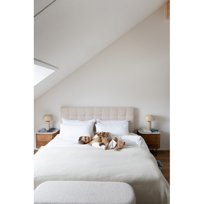 [86088] Boxspring Bed Benito Star Cream 160x200cm - 2