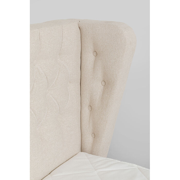[86090] Lit boxspring Benito Moon crème 160x200 - 4
