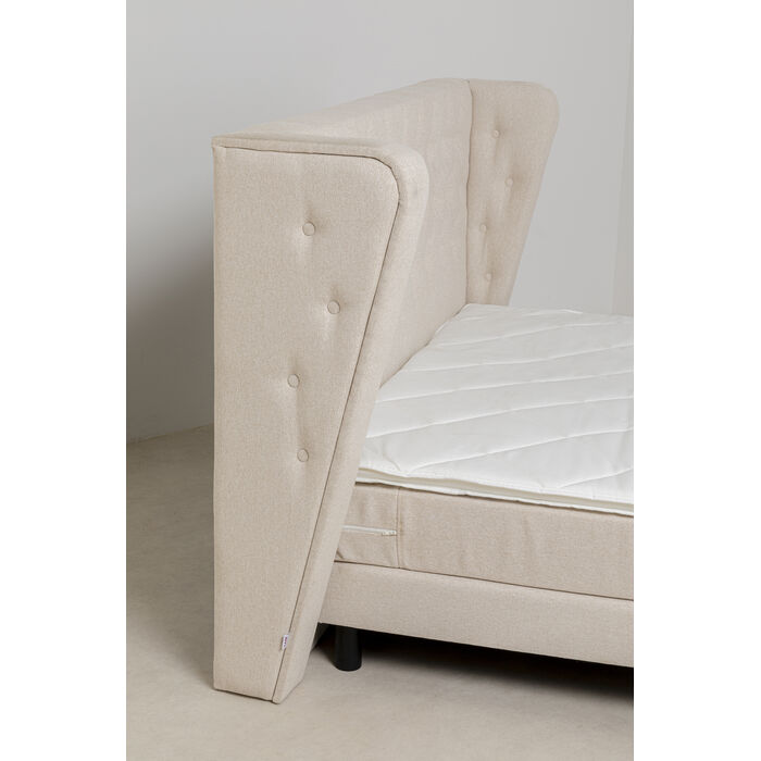 [86091] Lit boxspring Benito Moon crème 180x200 - 3