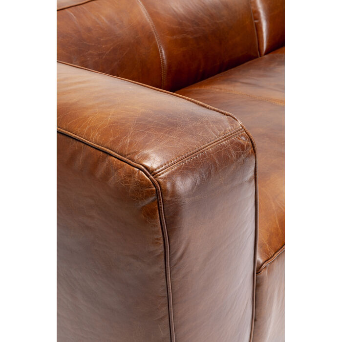 [86149] Sofá esq Cubetto piel marrón 270x170cm - 3