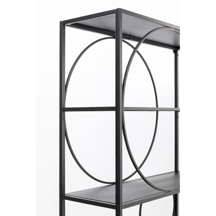 [86181] Shelf Circle Black 100x200cm - 3