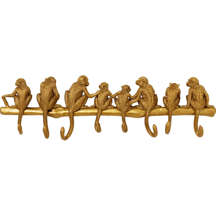[86205] Wall Wardrobe Monkey Hook 70cm