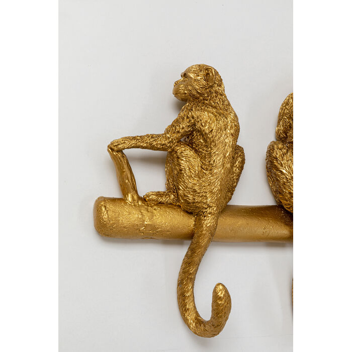 [86205] Wall Wardrobe Monkey Hook 70cm - 3