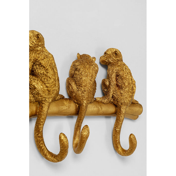 [86205] Wall Wardrobe Monkey Hook 70cm - 4