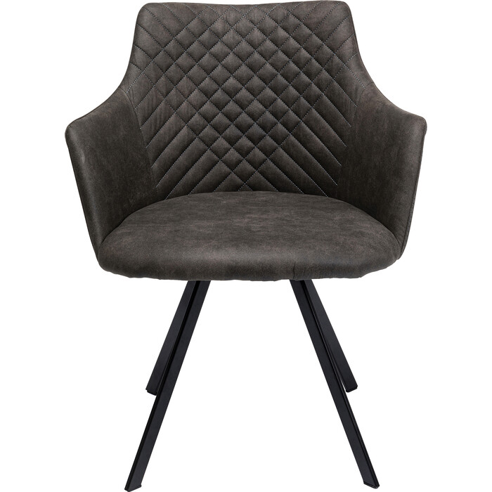 [86234] Chaise pivotante Coco anthracite