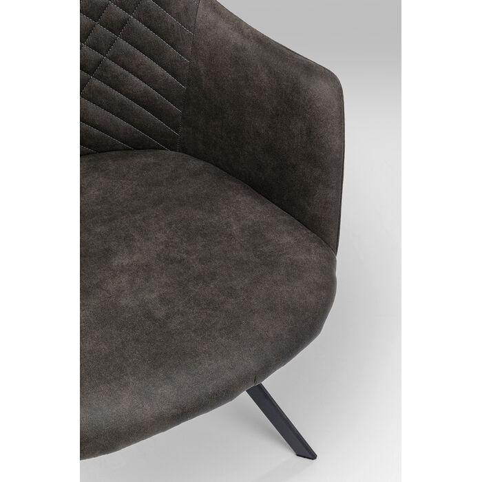 [86234] Chaise pivotante Coco anthracite - 3