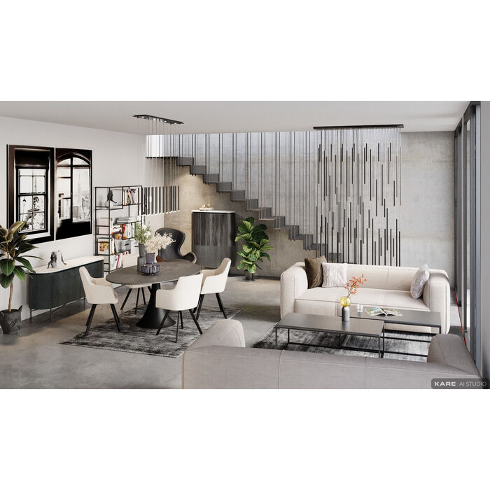 [86246] Sofa Cubetto 3-Seater Cream 220cm - 5