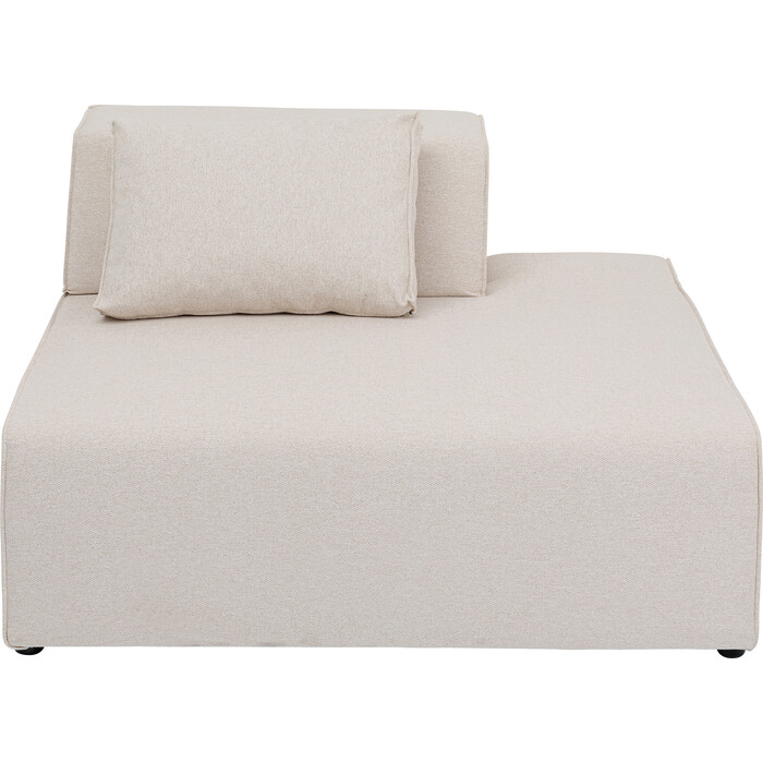 [86256] Infinity ottoman Semi Elements crem dreapta 120cm