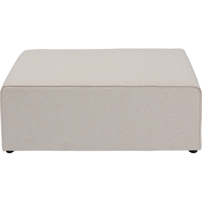 [86265] Infinity Pouff Elements Cream 50x100cm