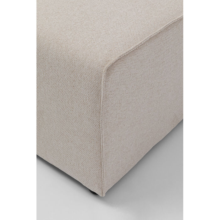 [86265] Infinity Pouff Elements Cream 50x100cm - 4