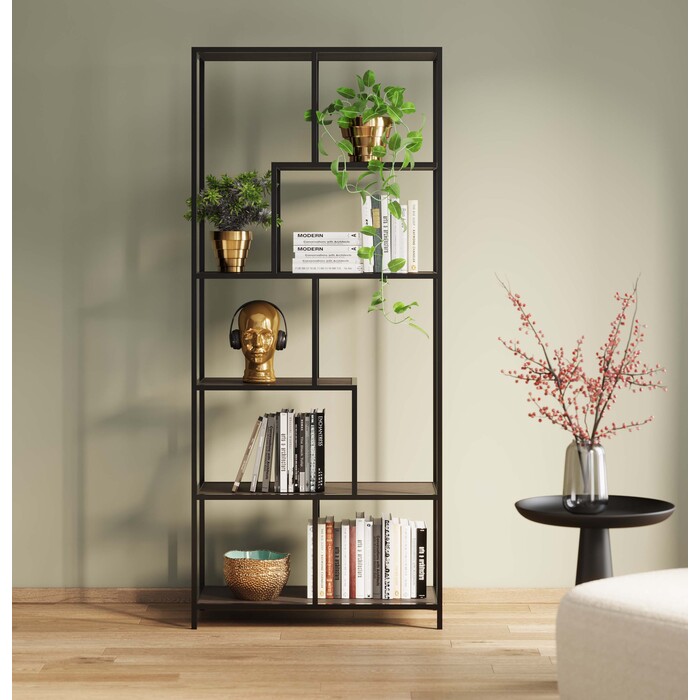Shelf Loftie Black 77x185cm