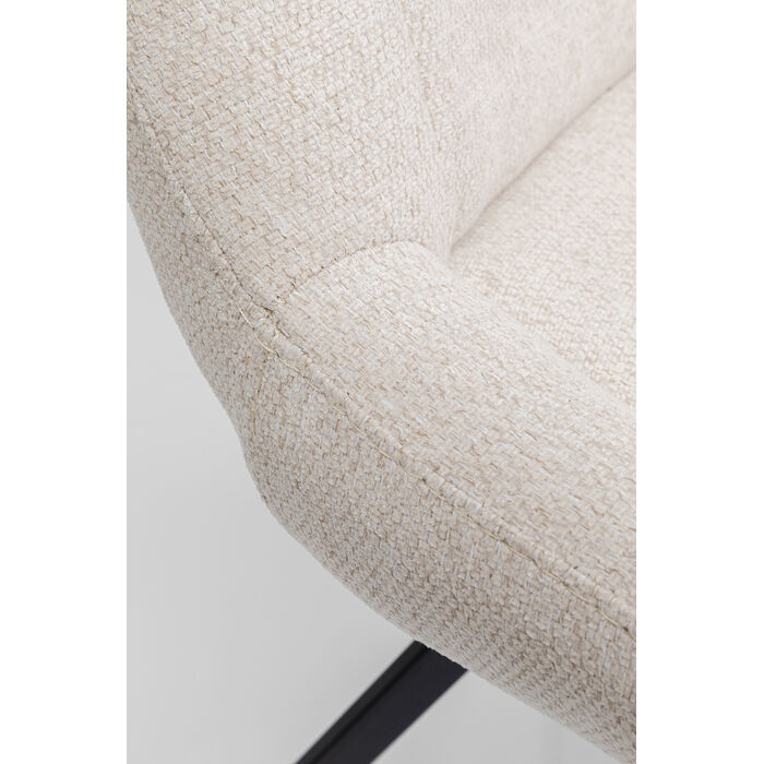 [86357] Swivel Chair Baron Cream - 3