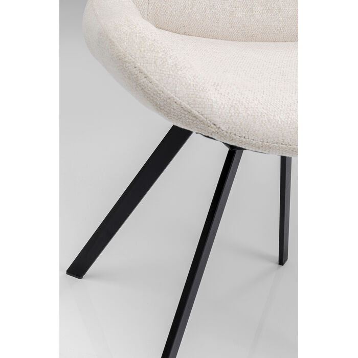 [86357] Swivel Chair Baron Cream - 4