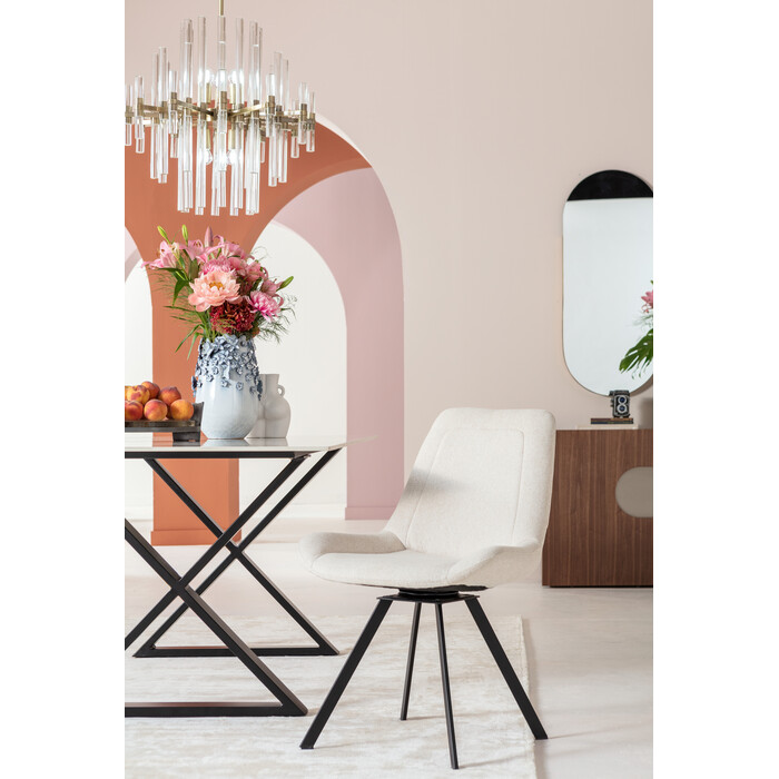 [86357] Swivel Chair Baron Cream - 2
