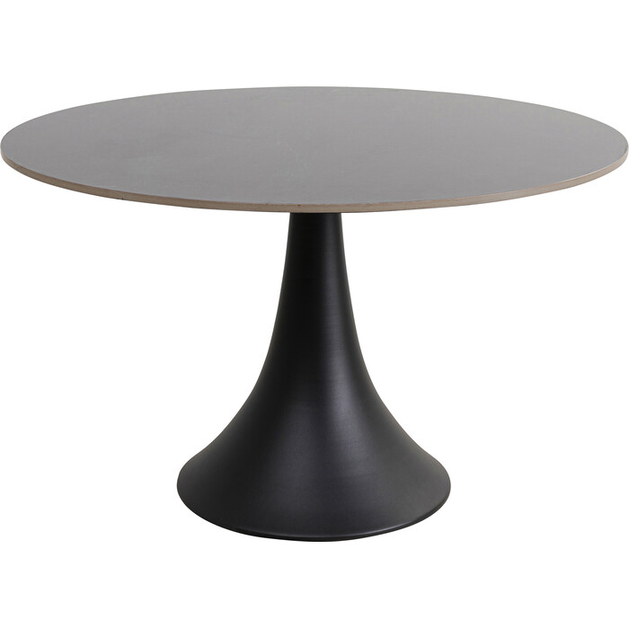 Mesa Grande Possibilita negro Ø120cm