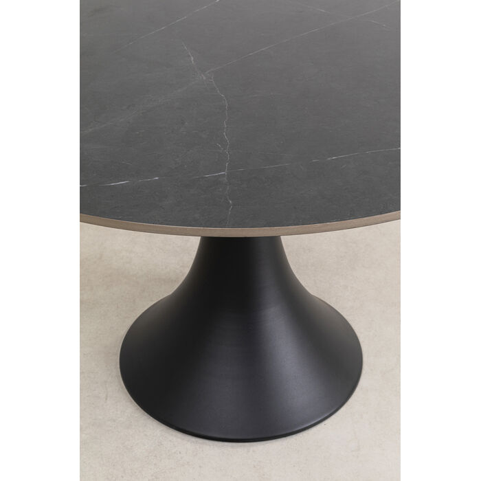[86382] Masă Grande Possibilita negru Ø120cm - 3