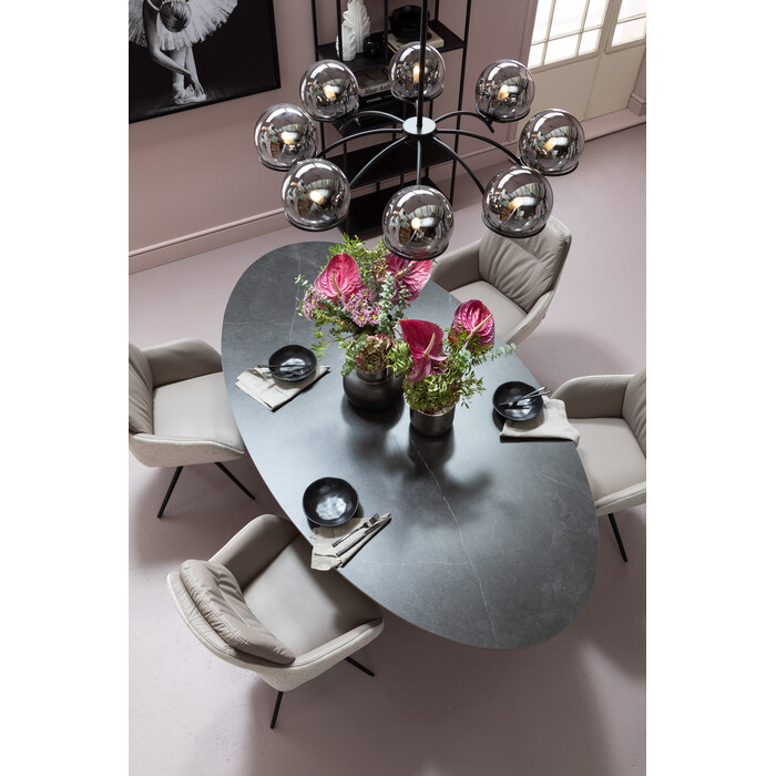 Table Grande Possibilita noir 220x120cm