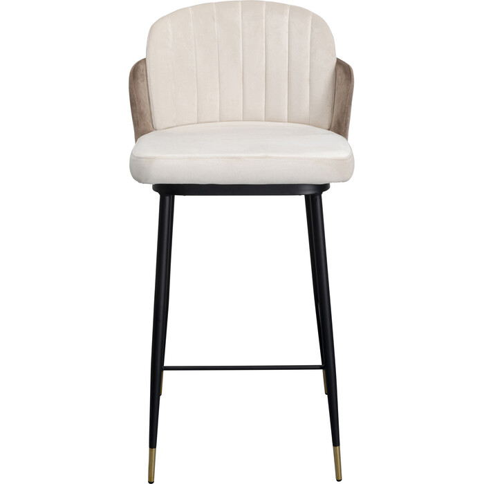 [86386] Chaise de bar Hojas beige