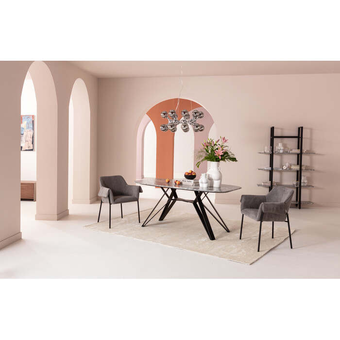 [86388] Chaise a. acc. Bess gris - 2