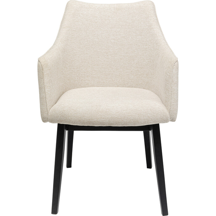 [86394] Chaise a. acc. Modino crème
