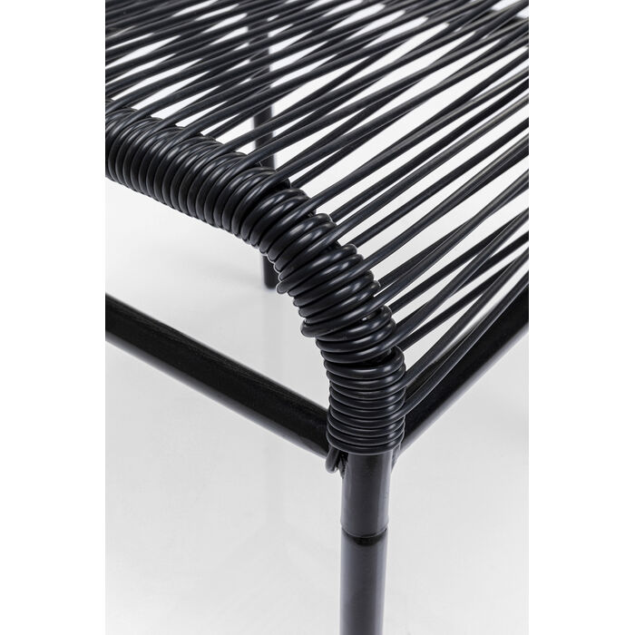 [86452] Footstool Acapulco Mono Black - 4