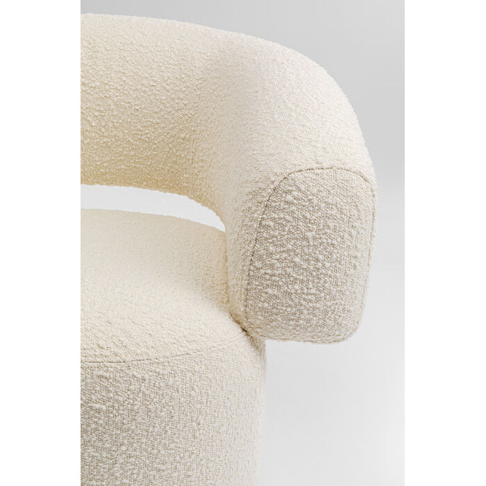 [86460] Sillón giratorio Maye crema - 3