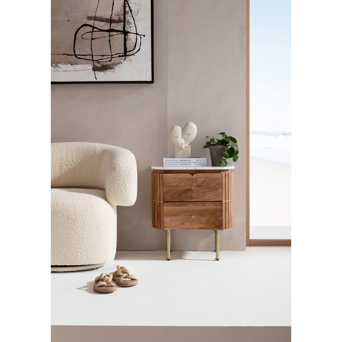 [86466] Petite commode Grace 50x55cm - 1