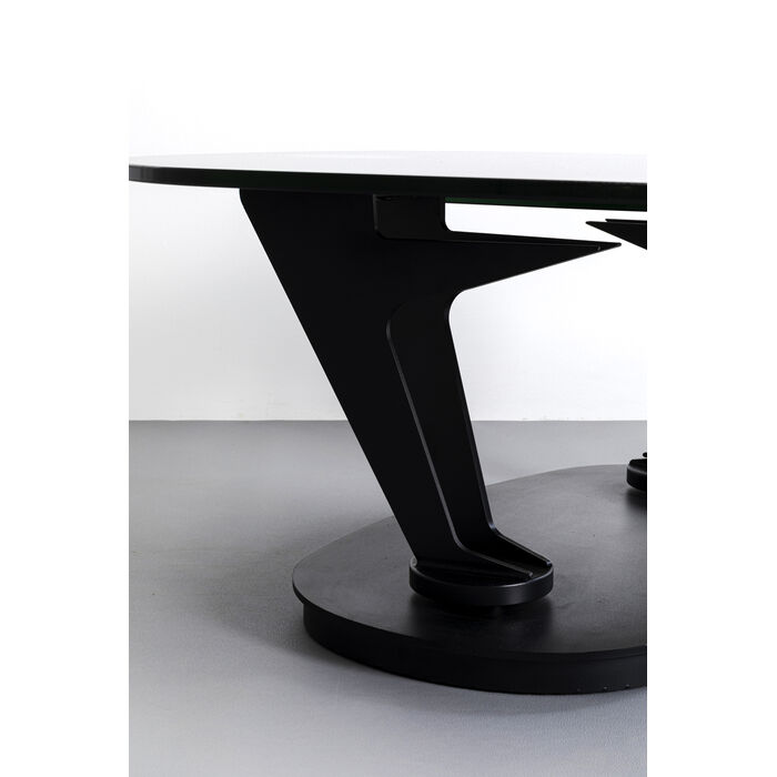 [86508] Table basse Franklin noir 150x58cm - 3