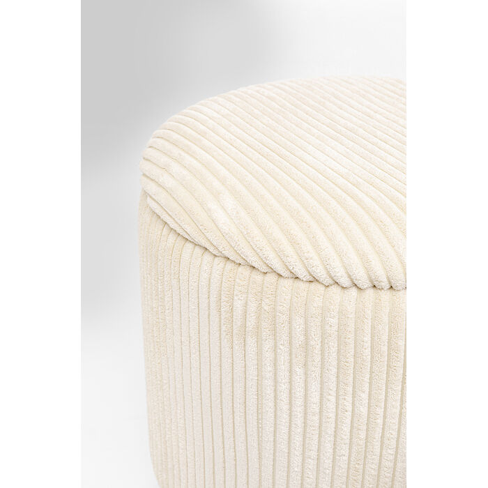 [86512] Taburete almacen Cherry Storage Cord Creme (2/Set) - 3