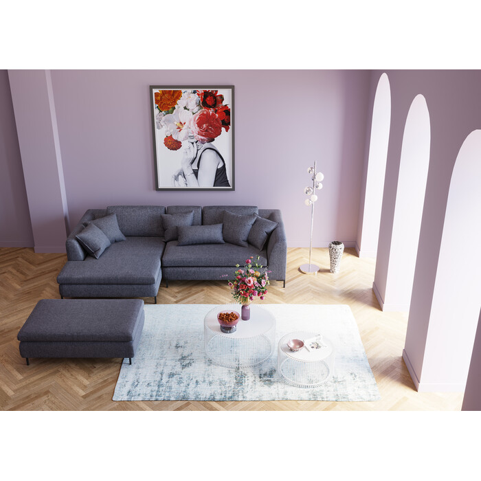 [86520] Tabouret Gianni gris - 1