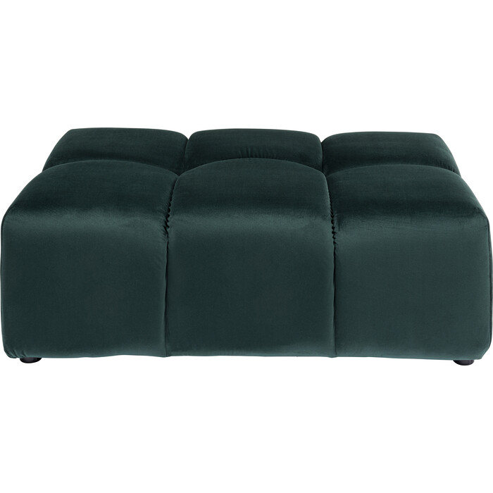 Taburete Belami Velvet verde oscuro