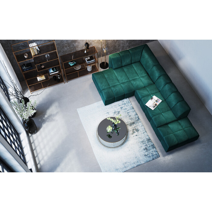 [86523] Stool Belami Velvet Dark Green - 2