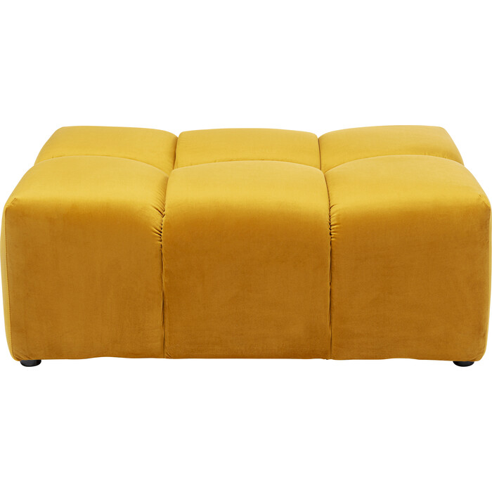 Taburete Belami Velvet ámbar