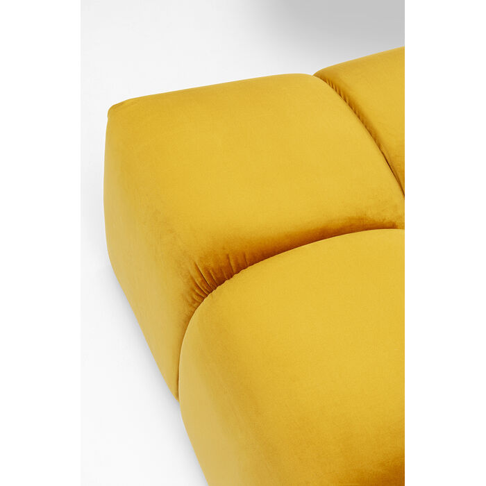 [86525] Taburete Belami Velvet ámbar - 3