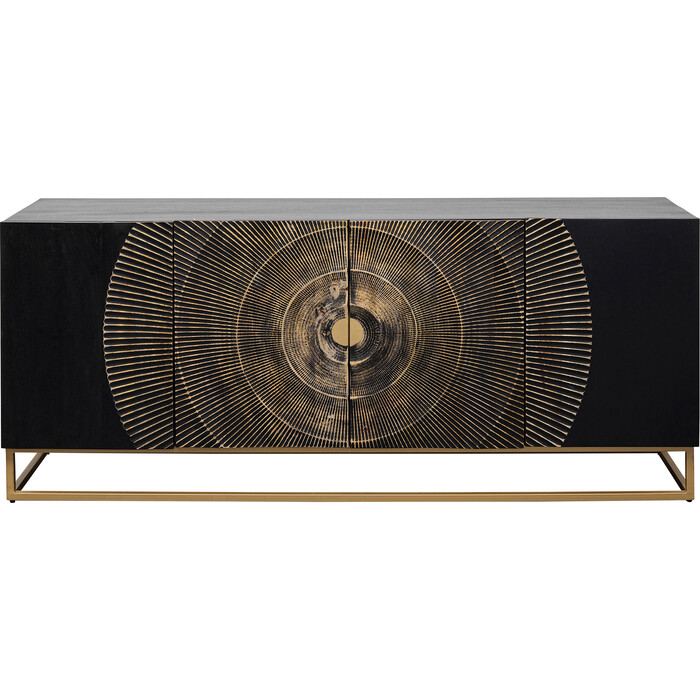 Buffet Madeira foncé 177x75cm