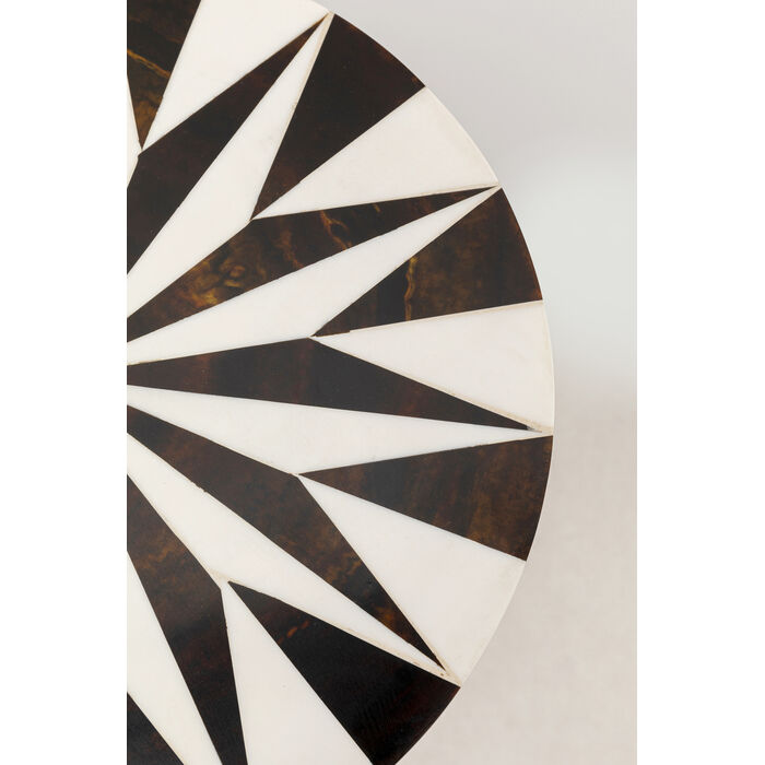 [86568] Хажуугийн ширээ Domero Star Brown White Ø25cm - 3