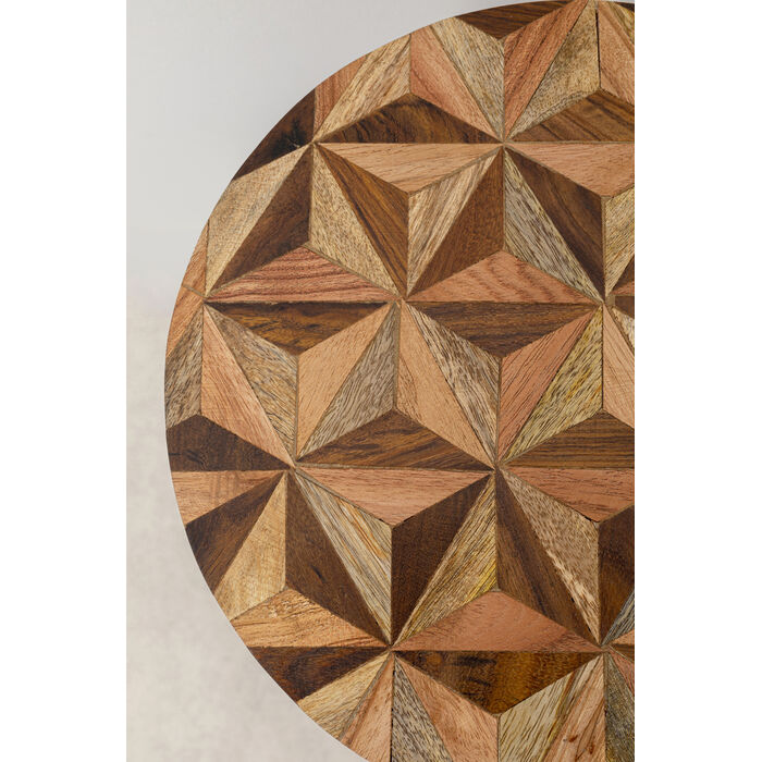 [86570] Table d'appoint Domero Geo laiton Ø25cm - 3